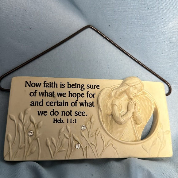 Hebrews 11:1 Wall hanging 5 x 5” - Picture 2 of 5